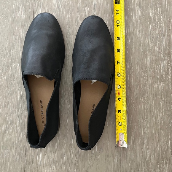 Black Slip-On Lucky Brand Shoes - Picture 8 of 8